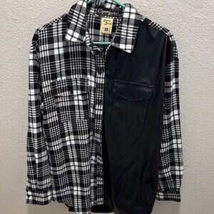 Black and White Plaid Jacket by Spoon Jeans